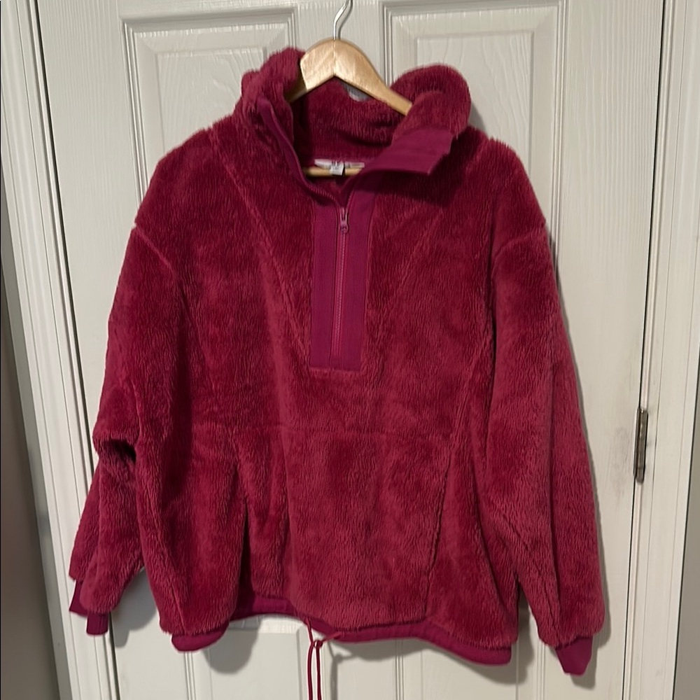 Joylab 1/4 zip pullover Jacket - Pink